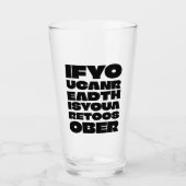 Verre à bière Bold Too Sober (Devant)