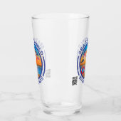 Verre à bière Découvrir le monde avec Chris (Gauche)