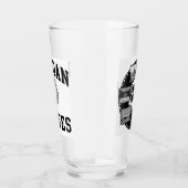 Verre à bière demi pinte Mandan Braves (Droite)