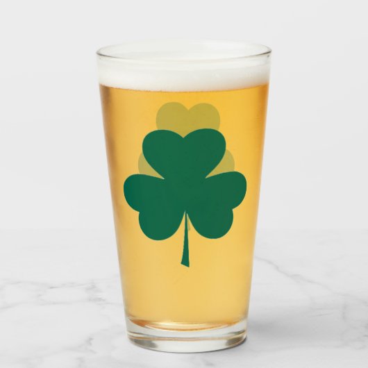 Verre à bière irlandais (Devant (rempli))