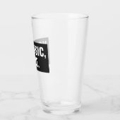 Verre à bière No Music No Life – Noir et blanc gra (Gauche)