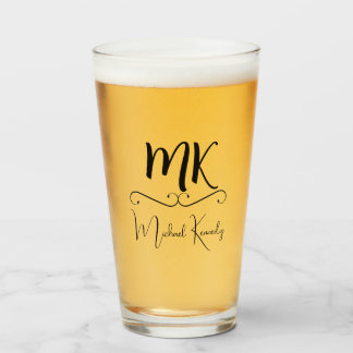 Verre à bière personnalisé