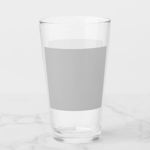 Verre à bière personnalisé minimaliste