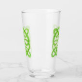 Verre à bière Pint GREEN CELTIC KNOT (Gauche)