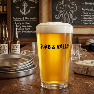 Verre à bière Puke & Rally Édition Party Legend