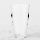 Verre à bière Puppy Play noir (Droite)