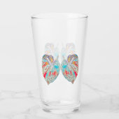 Verre à boire avec Anthurium modifié (Dos)
