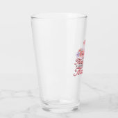 Verre à boire avec flamants roses (Gauche)