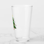 Verre à boire avec motif d'arbre de Noël (Gauche)