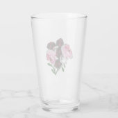 Verre à boire avec roses (Dos)