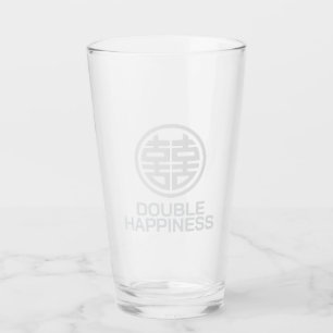 Verre à boire/Bonheur double/Coupe de verre