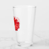 Verre à boire botanique Orange Daisy (Gauche)