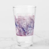 Verre à boire conçu violet (Dos)