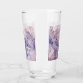 Verre à boire conçu violet (Gauche)