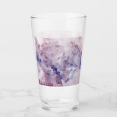 Verre à boire conçu violet (Devant)