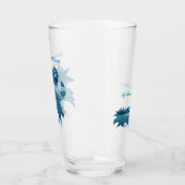 verre à boire "guérison à tous les niveaux" verre (Gauche)