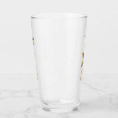 Verre à boire logo DamienJ (Gauche)