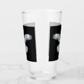 Verre à boire personnalisable avec ailes déployées (Gauche)