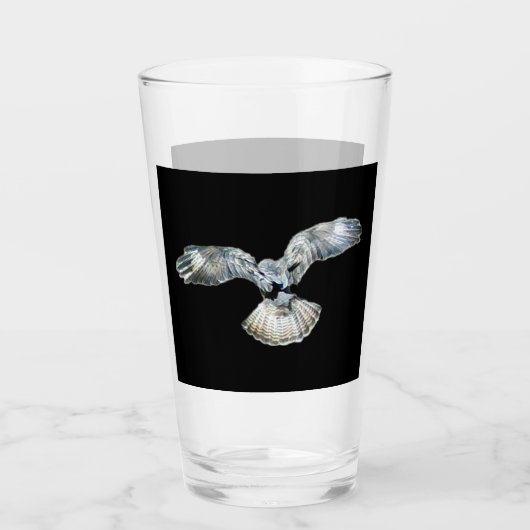 Verre à boire personnalisable avec ailes déployées (Devant)