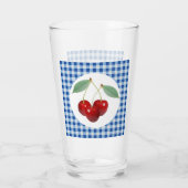Verre à boire pour les cerises rétro (Dos)