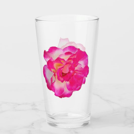 Verre à boire Rose Vibrante (Dos)