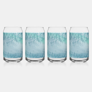 Verre à boire tumbler avec éclaboussures de peintu