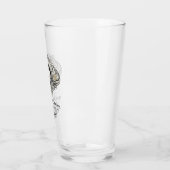 verre à boisson orchidée à la santé (Gauche)