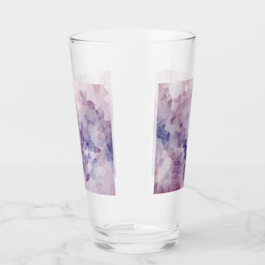 Verre à boisson violet (Gauche)