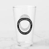Verre à boissons d'hôtel ou de bar (Dos)