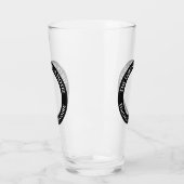 Verre à boissons d'hôtel ou de bar (Gauche)