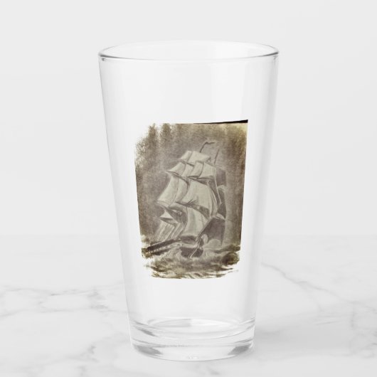 Verre à brasse marine (Devant)