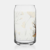 Verre à Canette Imprimé Cerf Fantaisiste & Hérisso (Droite)