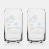 Verre à canne imprimé (Verso)