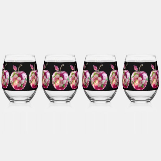 Verre à canne imprimé (Recto)