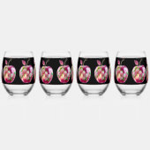 Verre à canne imprimé (Gauche)