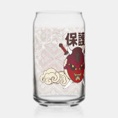 verre a cannette masque hannya (Verso)