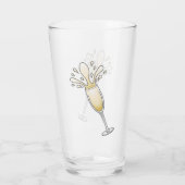 Verre à Champagne du Nouvel An (Dos)