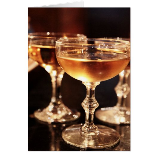 verre à champagne toast doré (Devant)