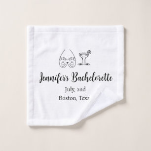 Verre à cocktail en bikini enterrement de vie de j