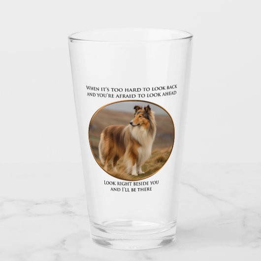 Verre À Côté De Vous Collie (Devant)
