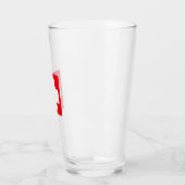Verre à drapeau suisse (Gauche)