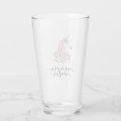 Verre à eau Licorne Tasse (Dos)