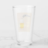 Verre A fun and quirky “Sip Happens” pint glass (Dos)