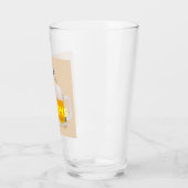 Verre A fun and quirky “Sip Happens” pint glass (Gauche)