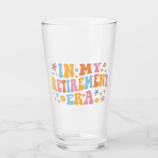 Verre A L'Ère De La Retraite I (Devant)