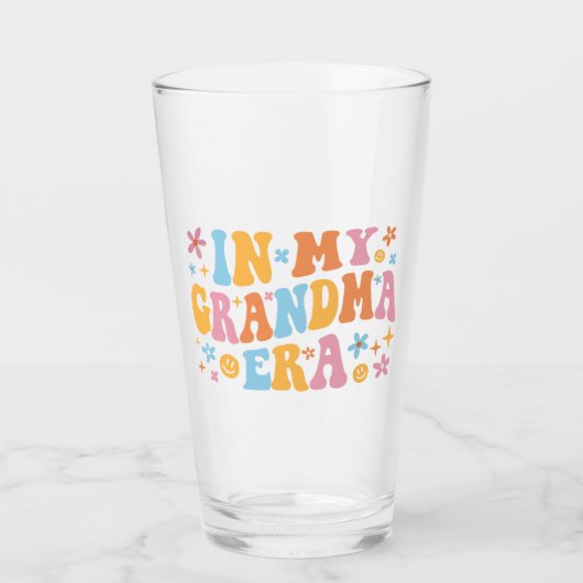 Verre A l'ère de ma grand-mère I (Devant)