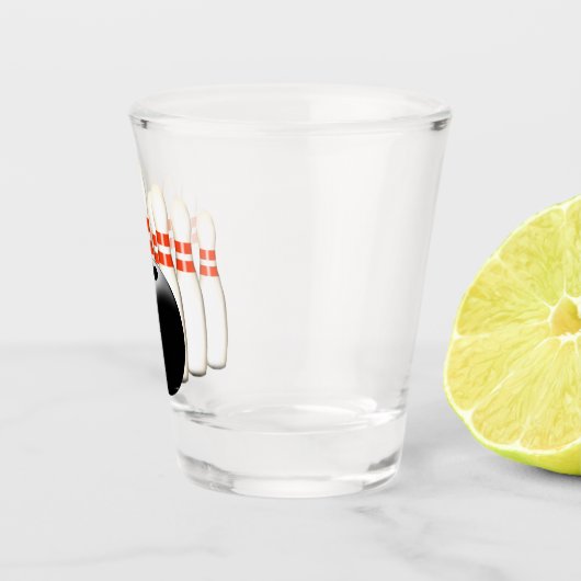 Verre à liqueur de bowling (Droite)