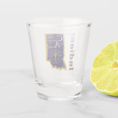 Verre à liqueur de l'Indiana (Dos)