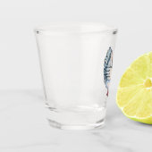 Verre à liqueur de poulet de pays (Gauche)