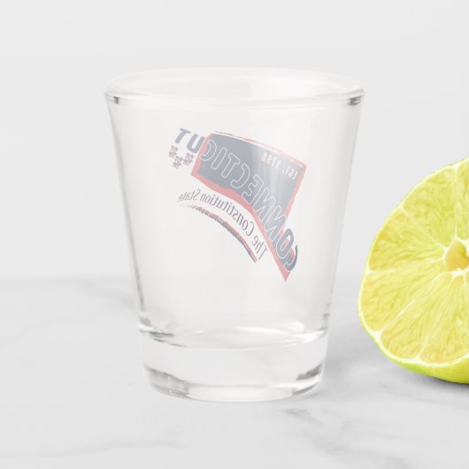 Verre à liqueur du Connecticut (Dos)